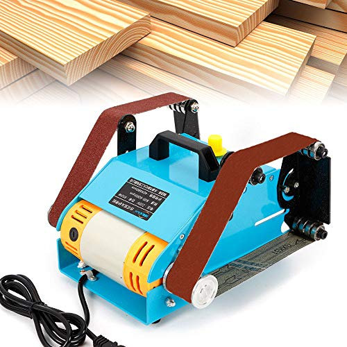 Levigatrice a nastro, levigatrice a nastro, nastro doppio Axis Belt Sanding, 950 W, 220 V, blu
