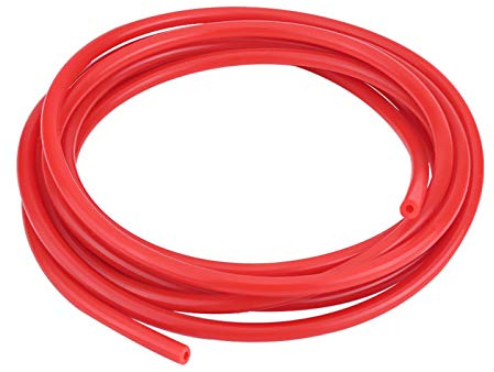 Fydun Tube Universel En Silicone - 4mm (Rouge) - Tube De Tuyau En Silicium -60 ~ + 260 Bleu Rouge 5m