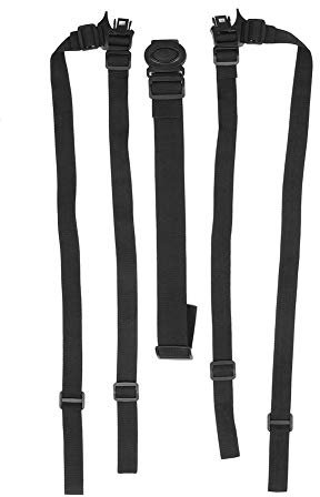Tnfeeon Universal Baby 5 Punkt Gurt Hochstuhl Sicherheitsgurte Gurt Kinderwagen Kinderwagen Drehschutz Verstellbarer Schultergurt Gurte Kreuzgurte für Kinderwagen Zubehör(Schwarz)