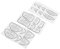 VOBOR Golf Impact Tape - Golf Impact Etiketten, Golf Driver Wood Iron Training Aid Aufkleber Für Driver Wood Und Eisen