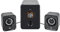 Manhattan Bluetooth® RGB LED 2.1 Desktop USB-Lautsprechersystem mit Subwoofer, 3,5 mm & Cinch-Eingänge, PC/PS4/Xbox/TV/Smartphone/Tablet - schwarz