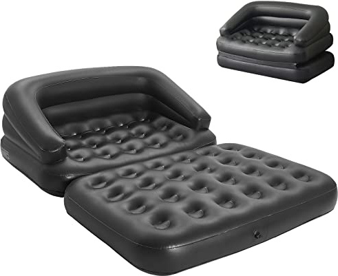 DIMAR Garden Aufblasbare Schlafsofa Matratze Outdoor Schlafsofa für Camping Volle Größe