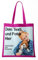 BLAK TEE Personalisierbarer Selbst Gestalten mit Foto und Text Wiederverwendbare Einkaufstasche Fuchsie