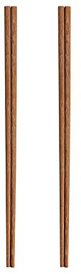 Palillos chinos de madera de 16.5 pulgadas de largo para ollas calientes, 2 pares de palillos chinos reutilizables anti-calor para fideos fritos con olla caliente, palillos chinos antideslizantes pa