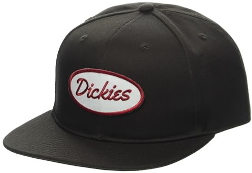 Dickies Herren Twill Flat Bill Cap Verschluss, Braun, Einheitsgröße