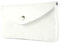 modamoda de P11 Portefeuille en cuir pour femme, taille M, fabriqué à la main en Italie, Blanc., m, Petit porte-monnaie léger