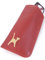 Catwalk Collection Handbags - Custodia per Occhiali in Vera Pelle - Porta Occhiali da Sole - Astuccio per Occhiali - con Scatola Regalo - Iris - Rosso