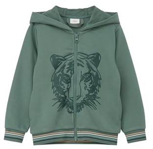 s.Oliver Sweatshirt-Jacke mit Reliefprint