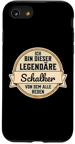 Ich bin dieser legendäre Schalker von dem alle reden Schalke Hülle für iPhone SE (2020) / 7 / 8