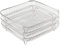 3 niveaux Accessoires de grille de gril, grille de gril et de cuisson à la vapeur en acier inoxydable pour 3,5 à 5,8 QT, grille de déshydratation pour friteuse à air Ninja Power (21x21x5cm)