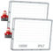 YIQIBRO Foco LED 100W Exterior 2 Piezas - 10000LM IP67 Impermeable Focos de Proyector LED Exterior Blanco Frio 7000K para Jardin/Terraza/Garaje