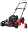 PowerSmart Tondeuse à Gazon poussée de 53,3 cm, Moteur B&S 125 CC, paillage et décharge latérale, légère, Assemblage Facile, Tondeuse à Gazon à Pousser Filaire pour Jardin Cour