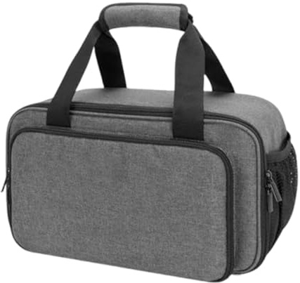 Genérico Bolsa de almacenamiento con bolsillos y asas para rotuladores, pinceles y suministros escolares