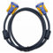 OMTUWORZ Cable VGA 3 + 6 blindado de Cobre Completo, 25 Metros, Cable de conexión de vídeo for proyector de Ordenador a TV, 15 Pines