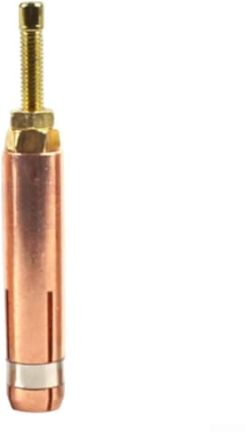 Schweißzange Chuck M10 Kondensator Entladung CD Bolzen Schweißer Taschenlampe Zubehör, Hochfestes Verschleißfestes Kupfer, Kompatibel für Wolf Chuck Schweißgerät Schwarz