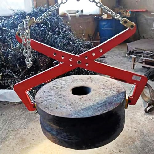 Adjustable Scissor Lifting Clamp-Special Granite Stone Lifter for Concrete Blocks & Slabs, 350Kg Capacity, No Installation Required, Vertical Plate Grabber Tool,One Color,3X,Large (1300kg)