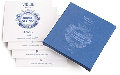 JARGAR Vi-SET-CM Violin Classic SET, medium (E:0,26/A:0,45/D:0,72/G:0,75mm) für Violine