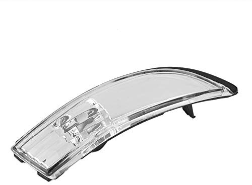 Door Wing Mirror Indicator Lens Door Wing Mirror Indicator Lens Clear Fits for Ford Fiesta MK7/MK7.5 2009-2017(right)
