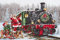 Luca-S - Kit punto croce Santa Express, 42 x 28 cm