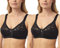 undercover lingerie 2 x Non Wired Bra BR404 Black 38E