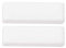 Di-Vo 2 Stück Silikon Unisex Uhrenarmband Schlaufen Ersatz Schlaufen für Uhrenarmbänder in verschiedenen Farben (Weiss, 16mm)