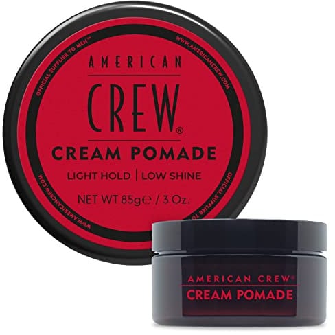 American Crew - Cream Pomade, Hair Pomade, Light Hold and Low Shine, Natural Finish, Highly Hydrating for the Hair, Styling Cream to Control the Look, 85 g