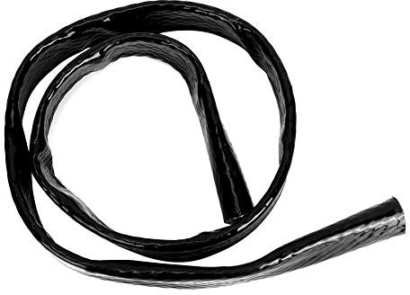 Schermato dal Calore, Guaina Antincendio in Fibra di Vetro, Guaina Rivestita in Silicone, Armatura Termica Antincendio per Tubo Flessibile e Cablaggio Elettrico 1 M/3,3 Piedi 19 Mm/0,7 Pollici