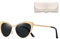 Cleoxyge Polarisierte Sonnenbrille Damen-Herren,Vintage Elegant Metallrahmen UV400-Schutz Outdoor Für Angeln Fahren Reisebrille Mode Sonnenbrille (Gold Frame+Graue Lens)