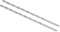CoCud Extra Largo Helicoidales Brocas 5mm x 200mm Alta Velocidad Acero Brocas Helicoidales - (Aplicaciones: para Metal Carpintería Plástico Aluminio) 2uds