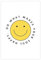 Poster auf Leinwand, gelbes Smiley-Gesicht, Wandkunst, Dekordruck, Bild, Gemälde für Wohnzimmer, Schlafzimmer, Dekoration, ungerahmt, 30 x 45 cm