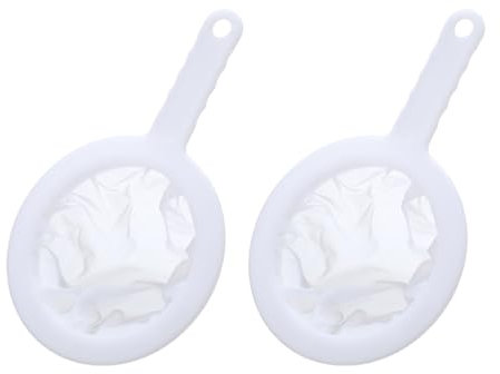 VBKITW 2 Piezas Filtro para Leche Vegetal, Colador de tela, bolsa para leches vegetales - Malla de nailon fino ultrafino y de grado alimenticio, Suave y reutilizable