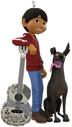 Hallmark Keepsake Christmas Ornament 2024, Disney and Pixar Coco Miguel and Dante, Gifts for Disney Fans