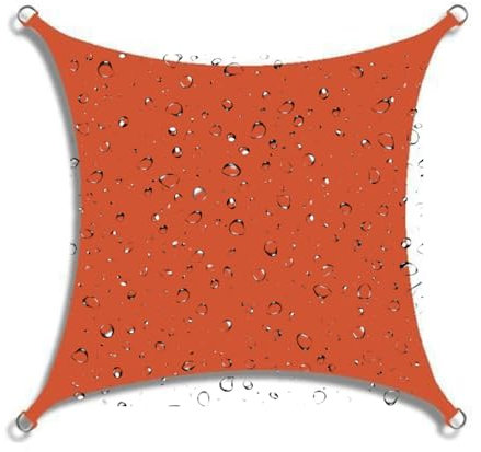 HUJZJY Voile D'Ombrage Rectangulaire 2x1.8m, Toile D'Ombrage Perméable, Toile Pergola Voiles D'Ombrage pour Patio Bache D'Ombrage Parasol Toile Protege Soleil Terrasse