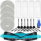 EATBALE Kit per Cecotec Conga 11090 Robot Aspirapolvere Include 1 Spazzole Principali 6 Spazzole Laterali 4 Filtri Hepa 4 Panni Mop Allegato Parti di Ricambio Rullo Spazzola Bordo Kit Accessori
