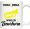 Musilk Tasse | coole Jungs spielen Tenorhorn | Tenorhorn Geschenk Tenorhorn Spieler Tasse Tenorhorn Kaffeebecher lustig