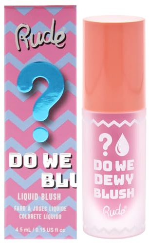 Do We Dewy Liquid Blush - Cool Berry by Rude Cosmetics for Women - 0.15 oz Blush