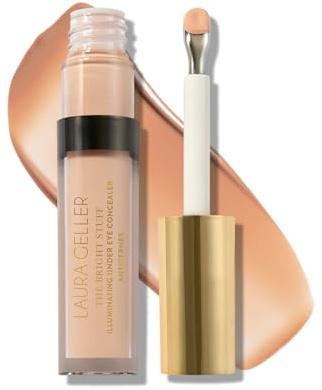 LAURA GELLER NEW YORK The Bright Stuff Illuminating Under Eye Concealer with Cooling Metal Tip - Light Coverage (03 Light)