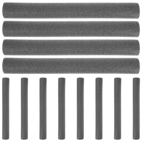 Trampolin Stange Schaumabdeckung Paket, Trampoline Pole Foam Tubes Black 40cm 12 Pcs