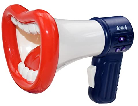AwnsIMfreien Voice Changer, 1PC Funny Kids Voice Changer Toy Recording Microphone Toys With Megaphone And Recording Function 3 Different Modifiers Christmas For Boys And Girls