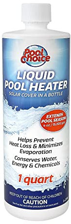 Pool Basics 2706PB Heat Trapper Pool Solar Blanket In A Bottle Liquid Solar Cover, 1-Quart, 1-Pack
