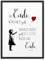 AM ENDE WIRD ALLES GUT | ABOUKI Kunstdruck | Alles Wird Gut Geschenk Streetart Bild Poster Sprüche Bilder Kunstdruck Spruch Bild Motivation Poster Geschenkidee | DIN A4 ohne Rahmen
