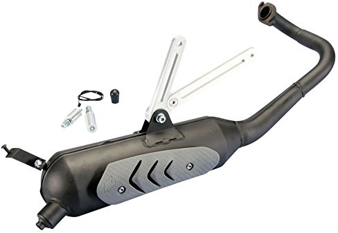 Pot d'échappement Polini original pour KYMCO Agility 50 cc, RS, Dink, Filly, Grand, Like, People, Super 8, 9