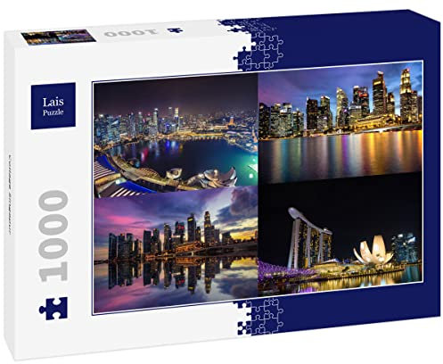 Lais Puzzle Collage Singapur 1000 Teile