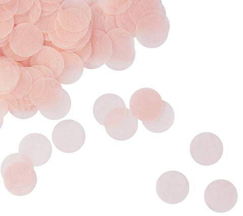 Oblique Unique® Papier Konfetti Rosa Tisch Streu Deko für Geburtstag Party Hochzeit Feier JGA Junggesellinnenabschied