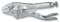 IRWIN VISE-GRIP LOCKING PLIER, CURVED JAW, 5 T0902EL4