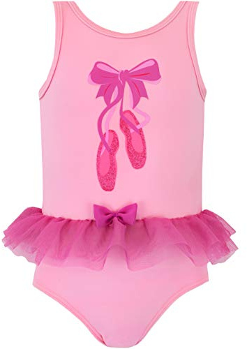 Harry Bear Mädchen Ballerina Badeanzug Rosa 116