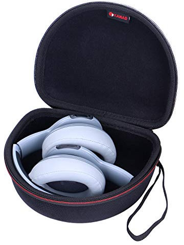 XANAD Kopfhörer Tasche für Uliptz/BERIBES/EarFun/Lankey/JoySpark/Lorelei/Marshall/Skullcandy/RUNOLIM/JLab/Lexibook/DOQAUS Bluetooth Headphone Hülle (Schwarz)