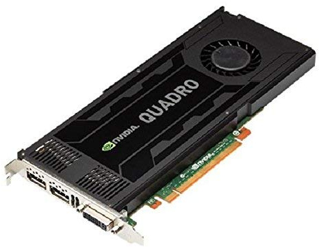 PNY Quadro K4000 Kepler - 3GB GDDR5 - PCIe 2.0 - Grafikkarte (VCQK4000 PB -) + DVI Adapter (M)/HDMI (AD00027 R1-) (W) (Generalüberholt)