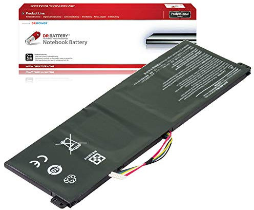 DR. BATTERY AC14B18J batteria compatibile con Acer Chromebook 11 CB3-111 13 CB5-311 Aspire ES 15 ES1-571 ES1-131 ES1-331 ES1-520 ES1-531 ES1-731 AC14B13J [11.4V / 41Wh]