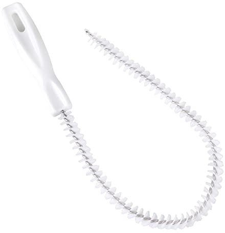 Pufeuoo Flexible Sink Cleaning Brush Pipe Cleaning Brush 45cm Waterpipe Drain Dredge Tool Sink Hair Remover Tool Drain Unblocker Tools for Sink, Bath, Radiator and Bottle